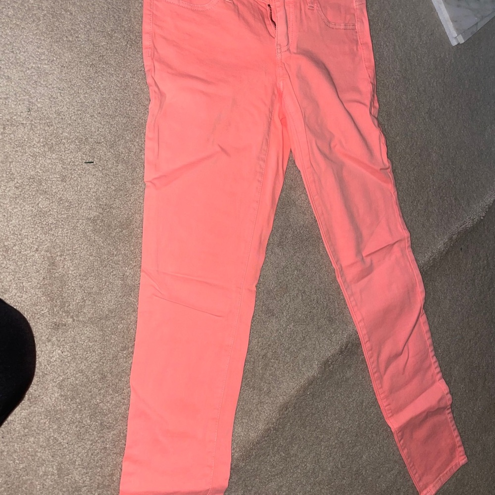 Orange pants/jeggings